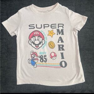 Old Navy Super Mario Kids T-Shirt - Cream